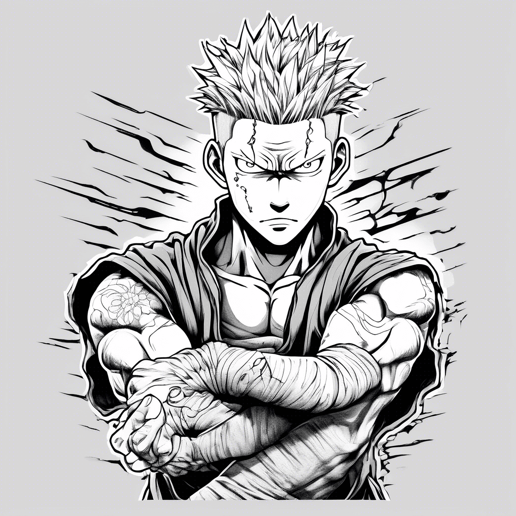 Jujutsu Kaisen Anime Solo reveling tattoo forearm