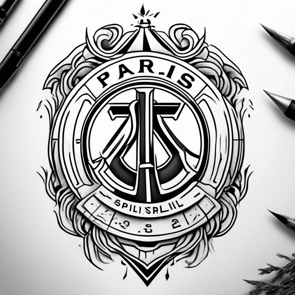Simple psg logo with date 31.05.2025