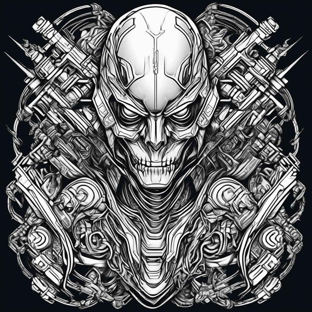 cyber sigilism shoulder to chest