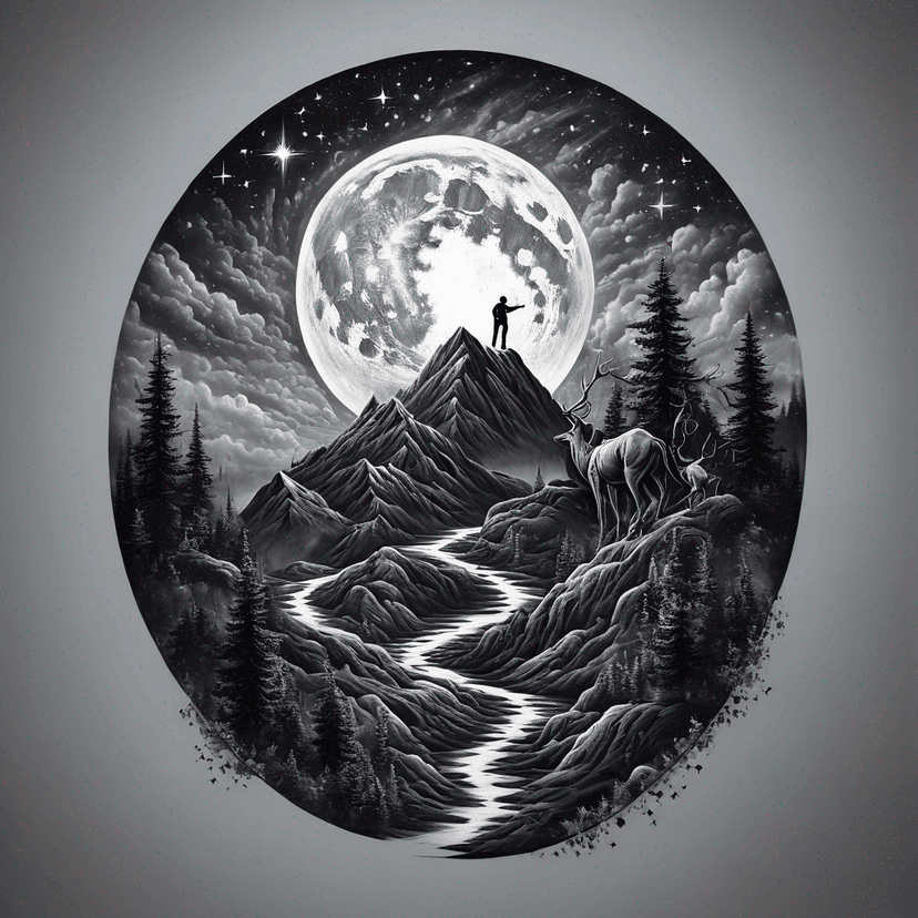 Idée de tatouage capricorn