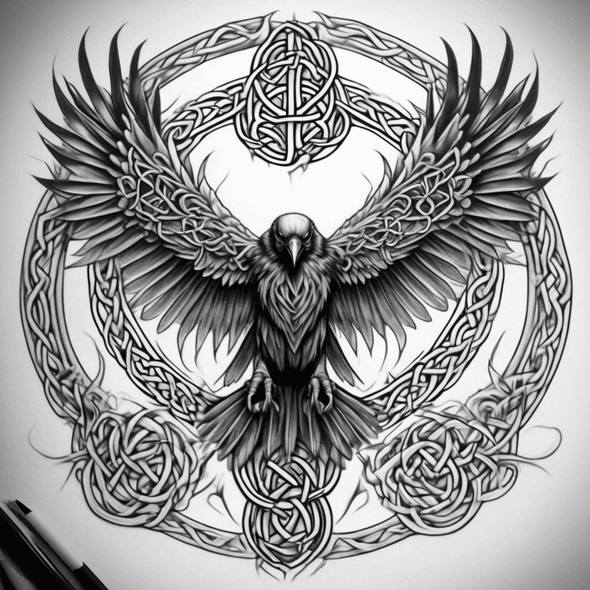 Idea per tatuaggio crow