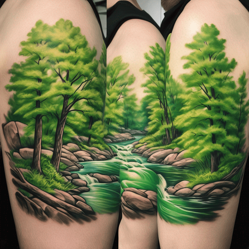 Idea per tatuaggio vibrant
