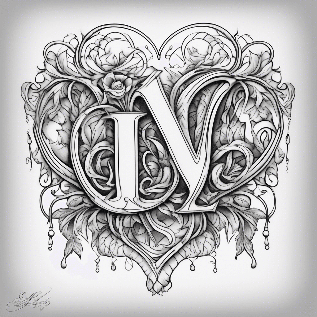 Delicate, intimate design featuring intertwined initials “A” and “L” with elegant heart, and the word love symbolizing love; small and sex. Max 150 characters.
