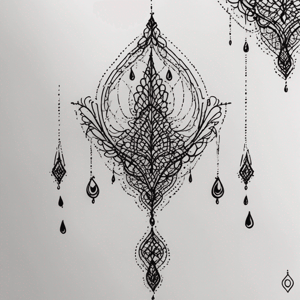 Delicate Victorian black lace with large tears and frayed