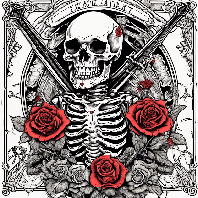 Idée de tatouage death