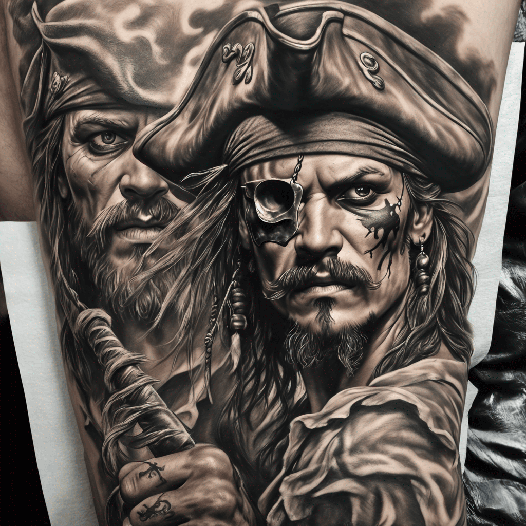Pirate fight scene
