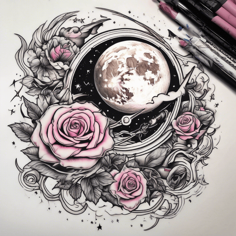 Idée de tatouage pink