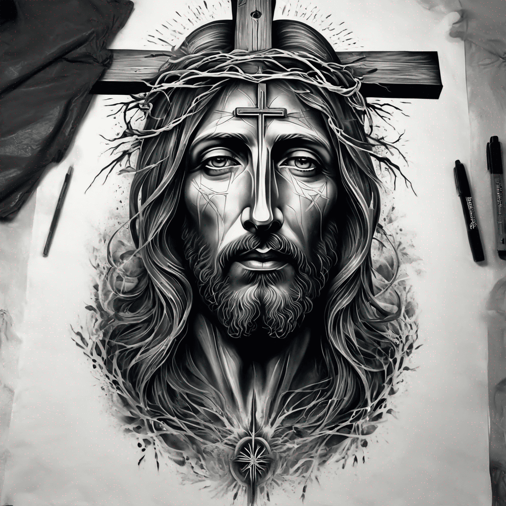 jesus on a cross