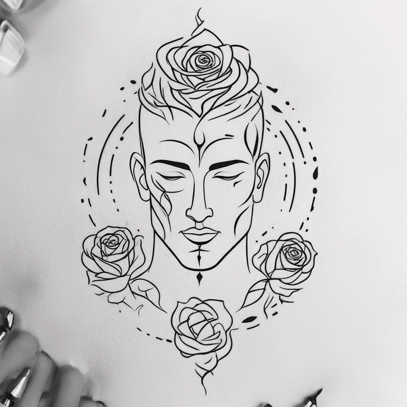 Idea per tatuaggio head