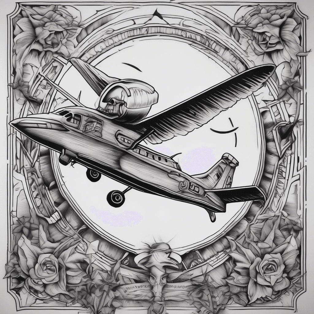 witch on airplane
