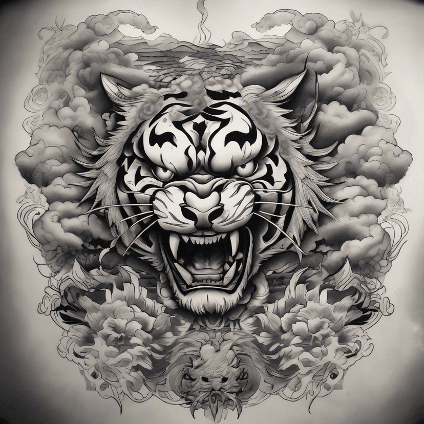 Idée de tatouage smoke