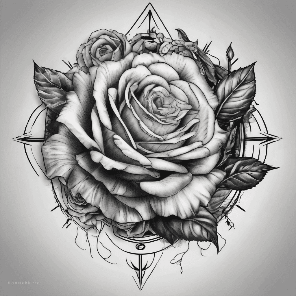 Rozes Fineline design with a clock in the middle