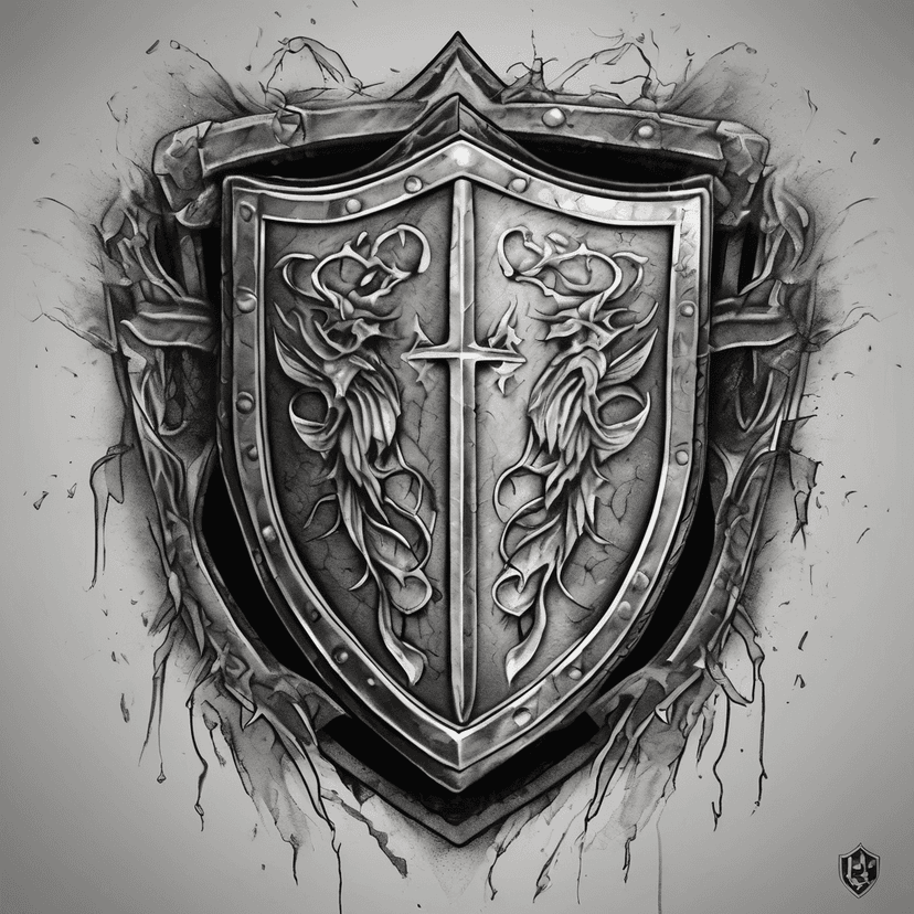 Idea per tatuaggio shield