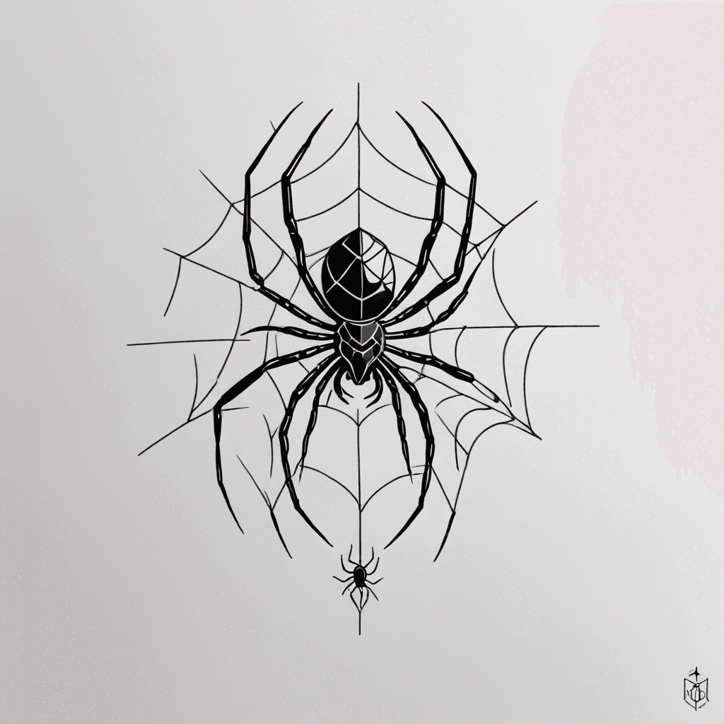 Redback spider on hand