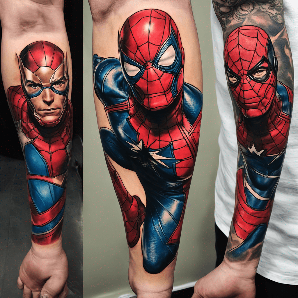 Marvel superhero leg sleeve