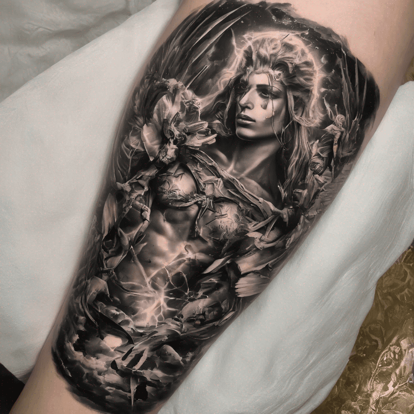 Idée de tatouage angel