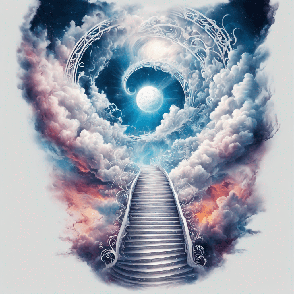 White stairway to heaven
