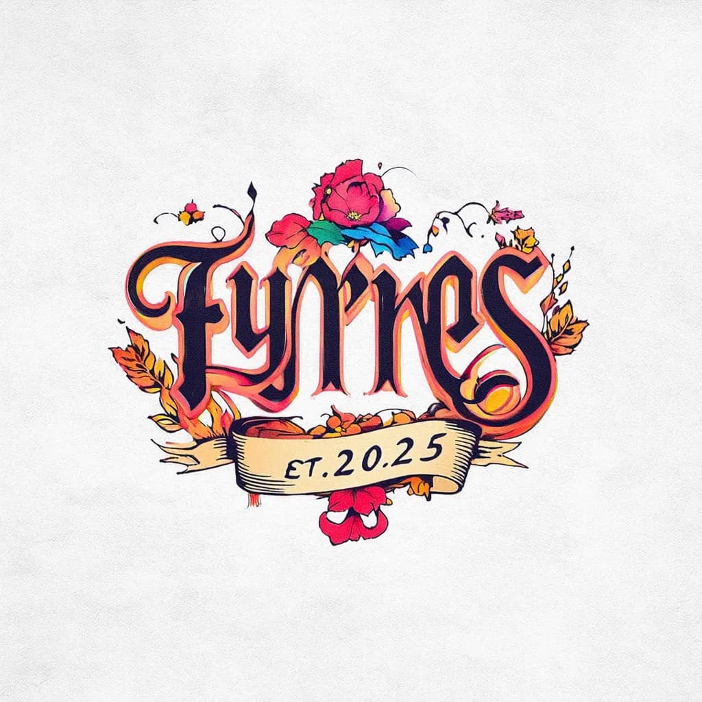"Fyrnes" on top "est.2025"