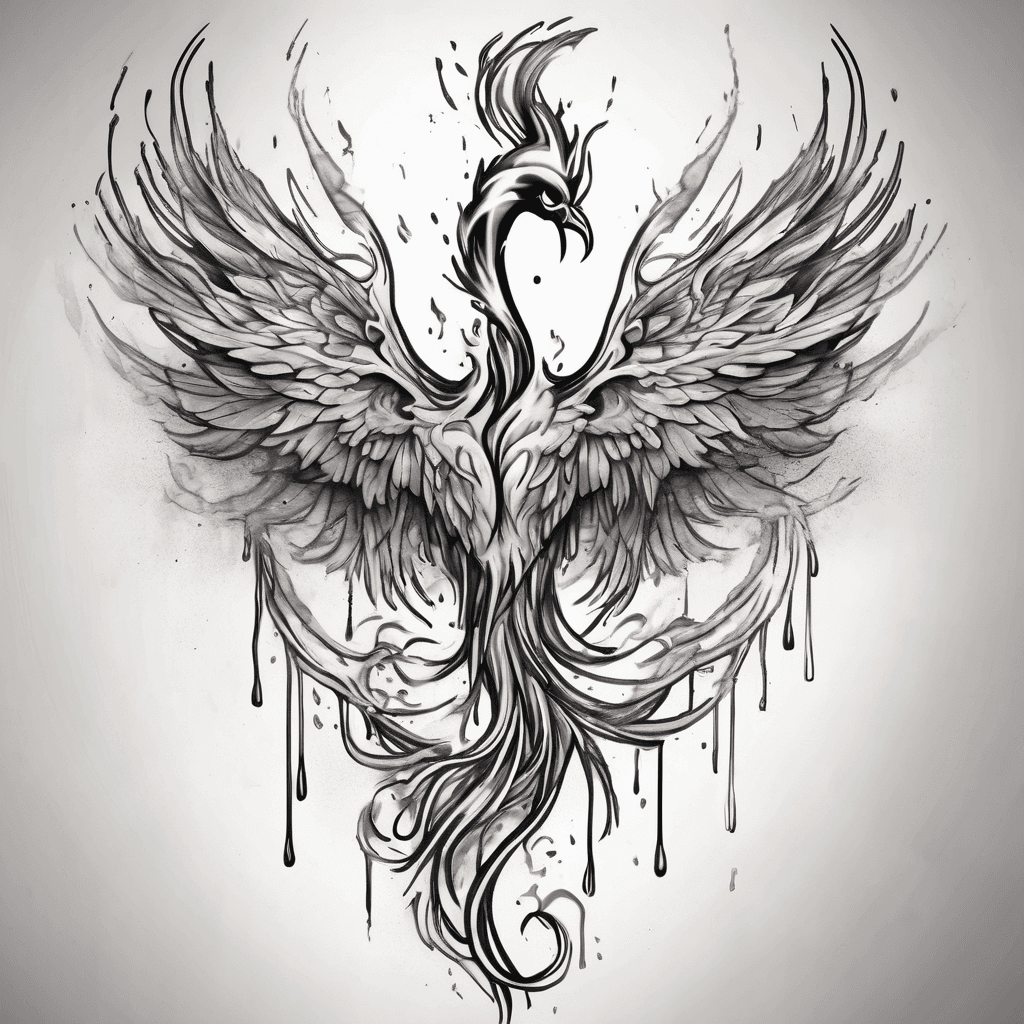 soft phoenix with cancer awareness ribbon