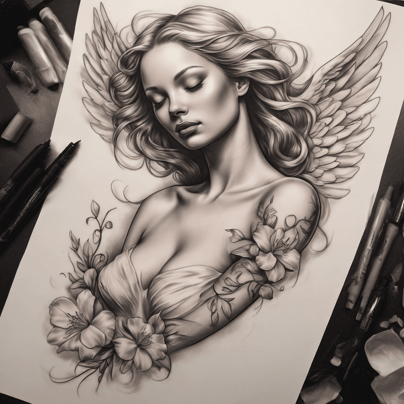 Idée de tatouage soft
