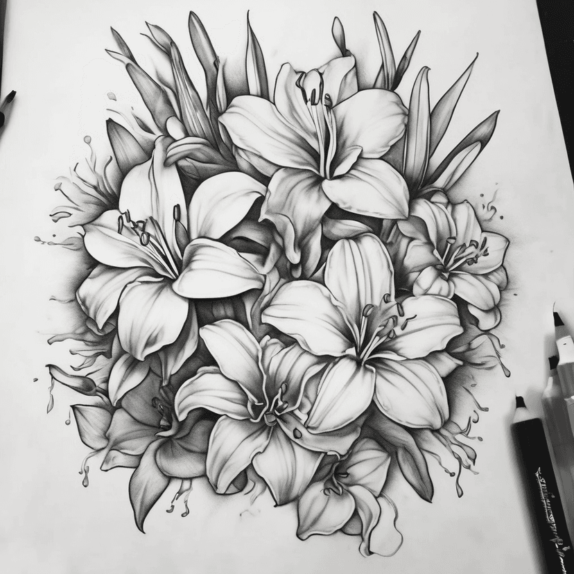 Idée de tatouage cluster