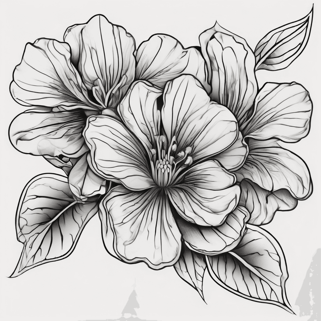 Violet flower small