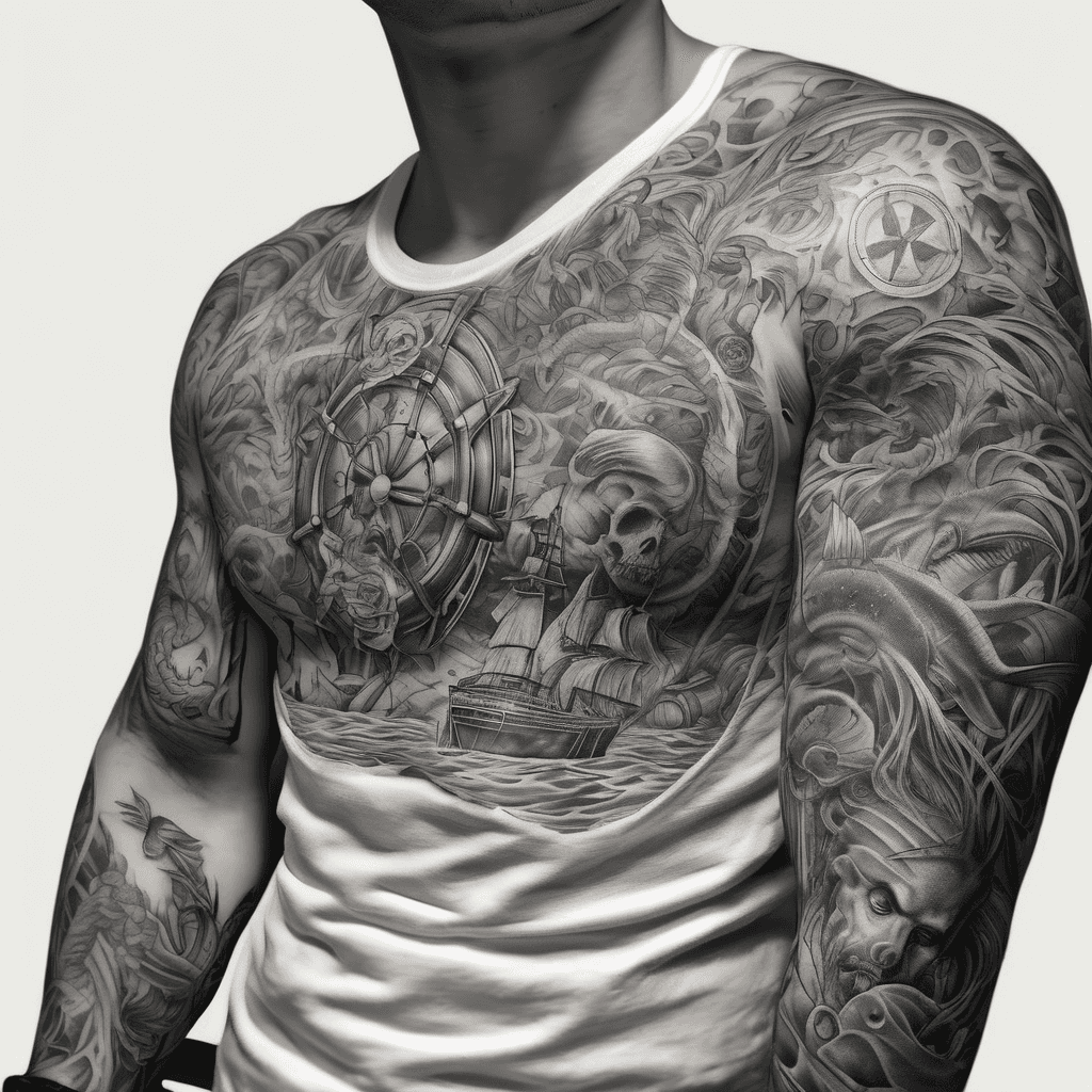 nautical full sleeve
