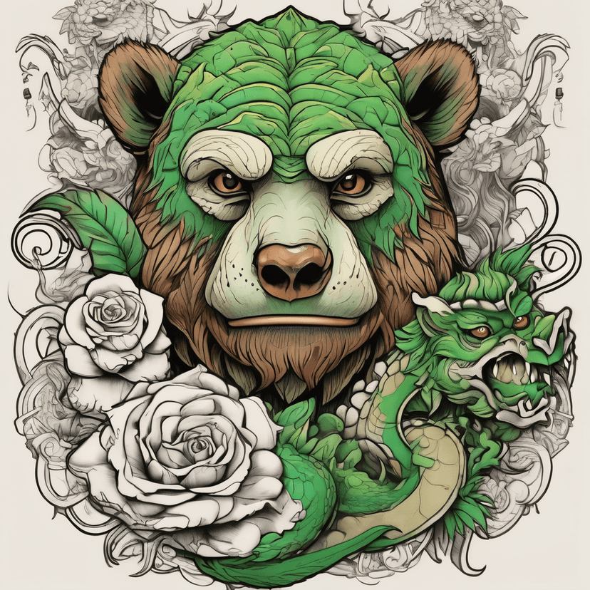 Idée de tatouage bear