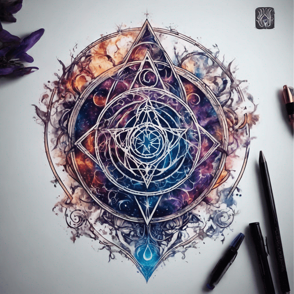 arcs goethic sigil tattoo