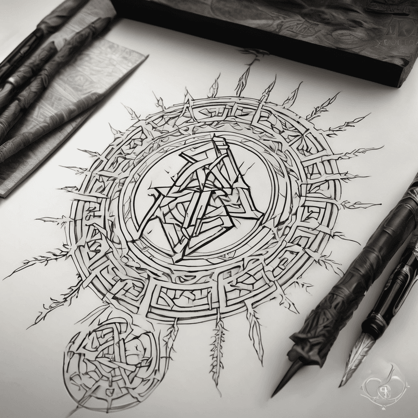 Idea per tatuaggio runes