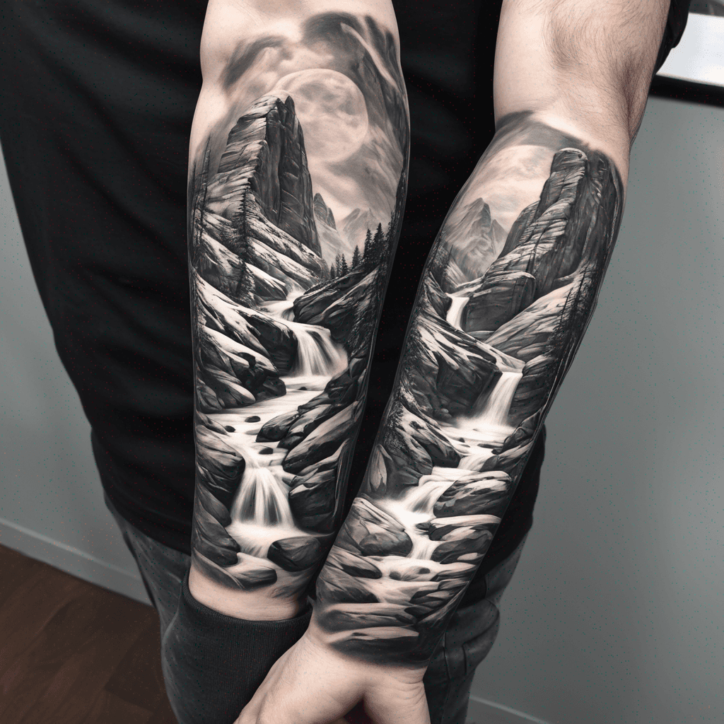 Lower sleeve winter canyon