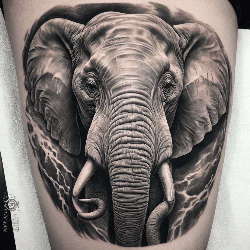 Idea per tatuaggio elephant