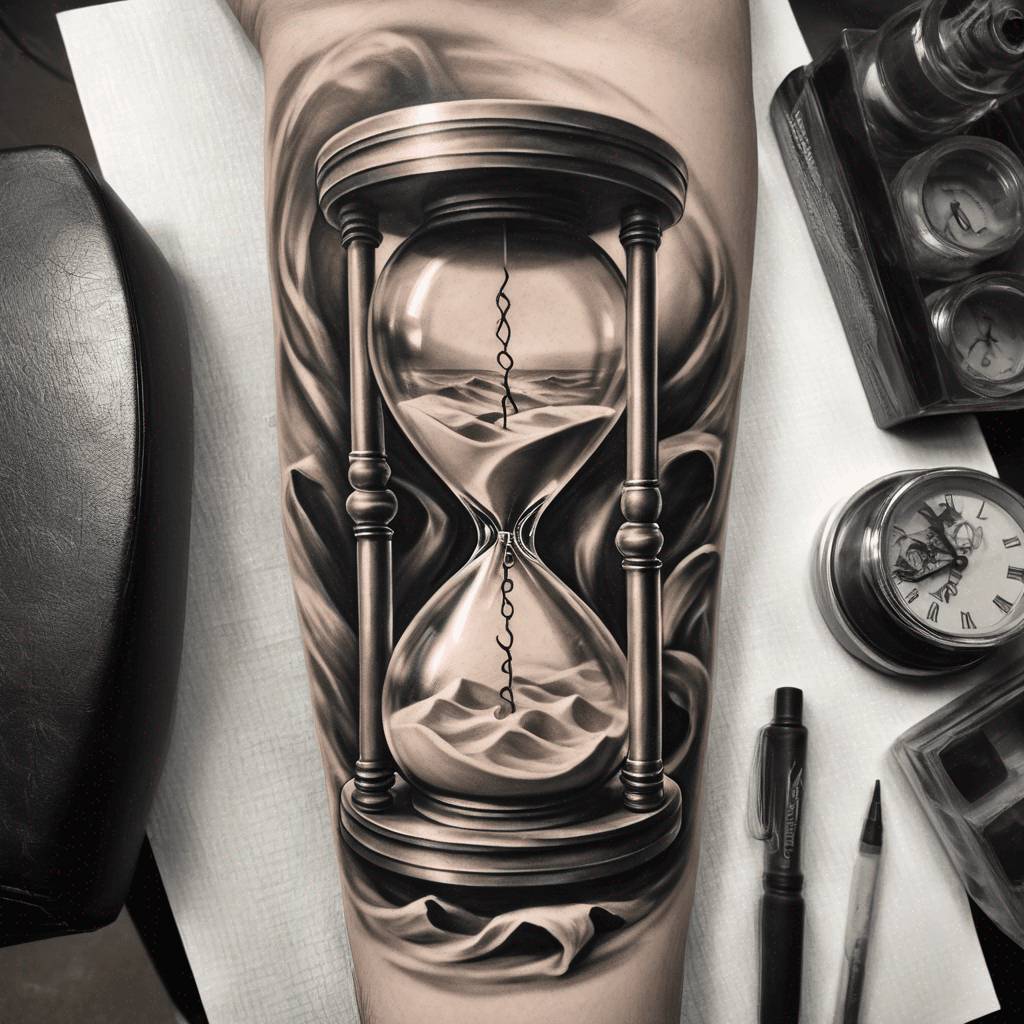 sand timer, running out of time with family
