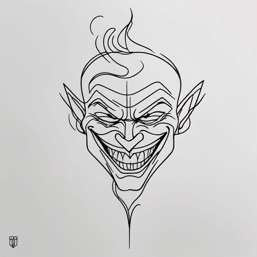 Idée de tatouage smile