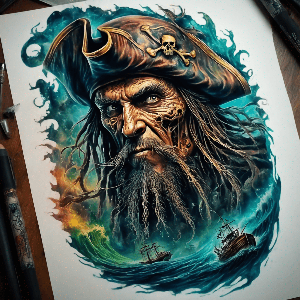 Pirate Captain, Davy Jones Locker