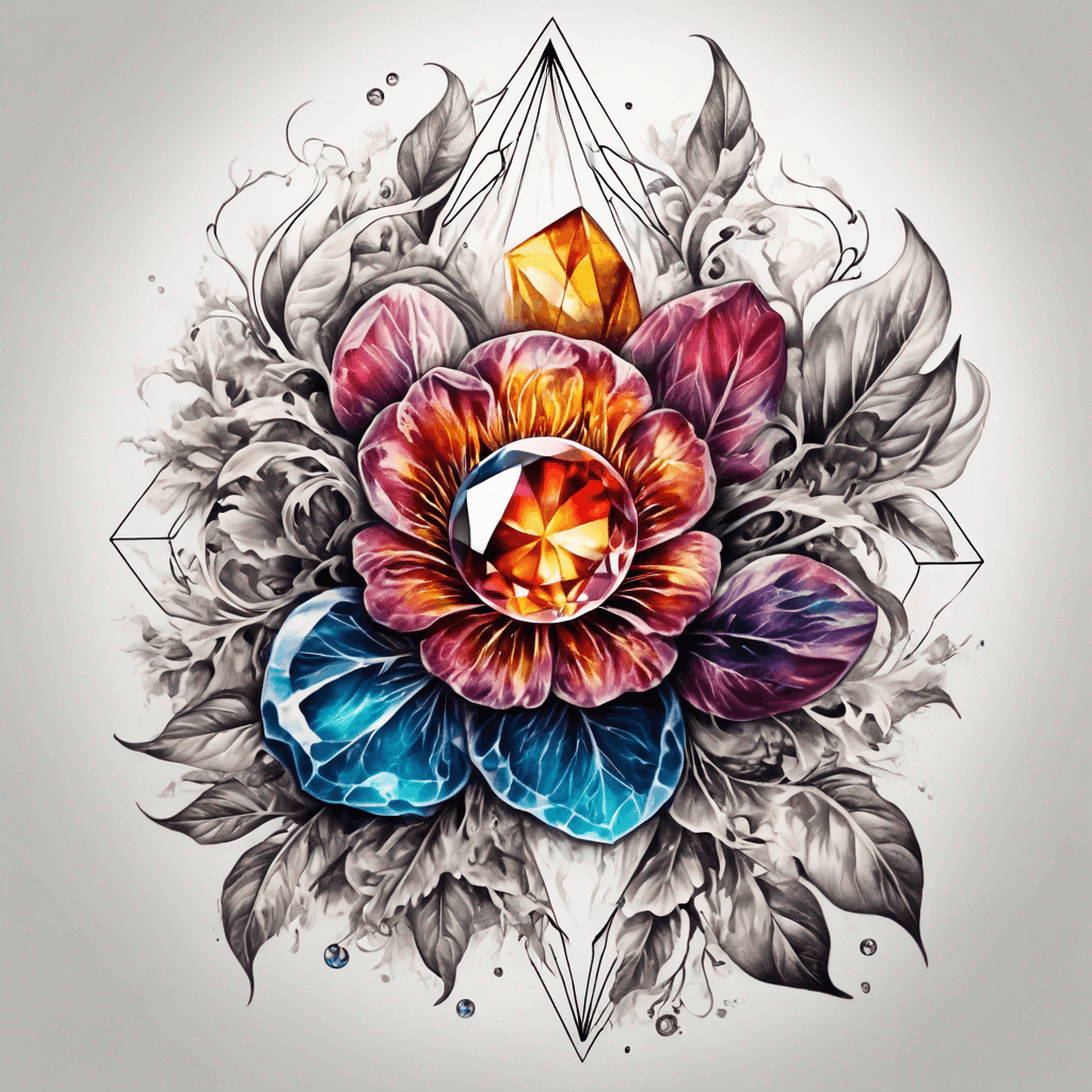 Birthstone for November and birthstone for August. Flowers.