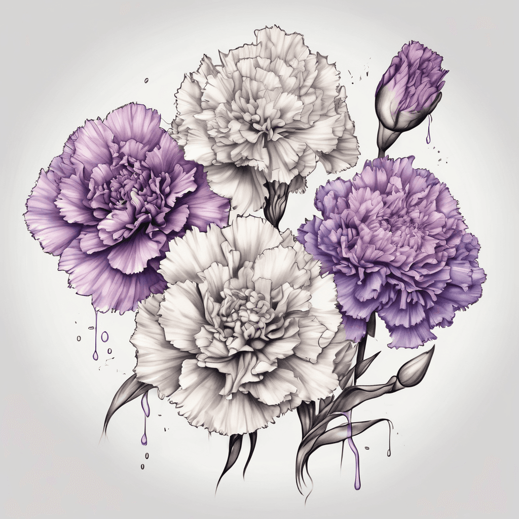 2 Carnation. violet, gladiolus, chrysanthemums. Usually in all these flowers.