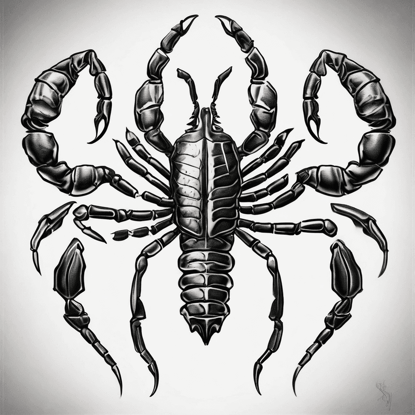 Idée de tatouage scorpio