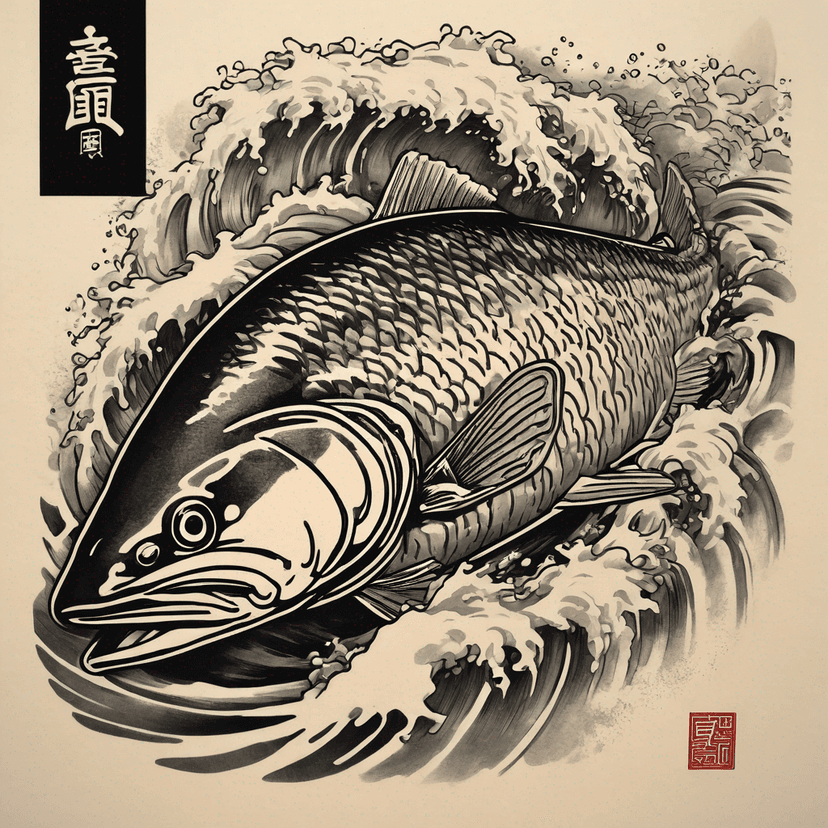 Idée de tatouage water