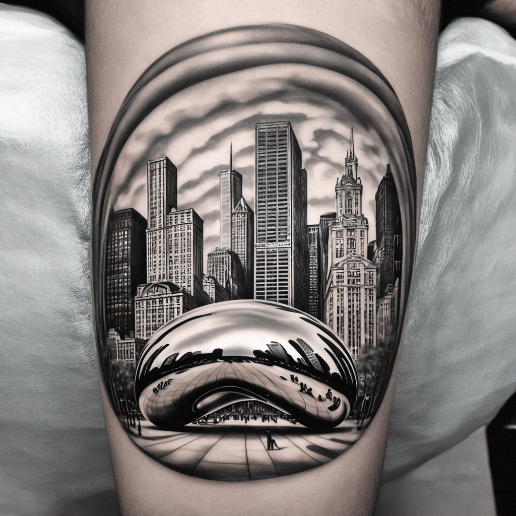 Chicago downtown bean