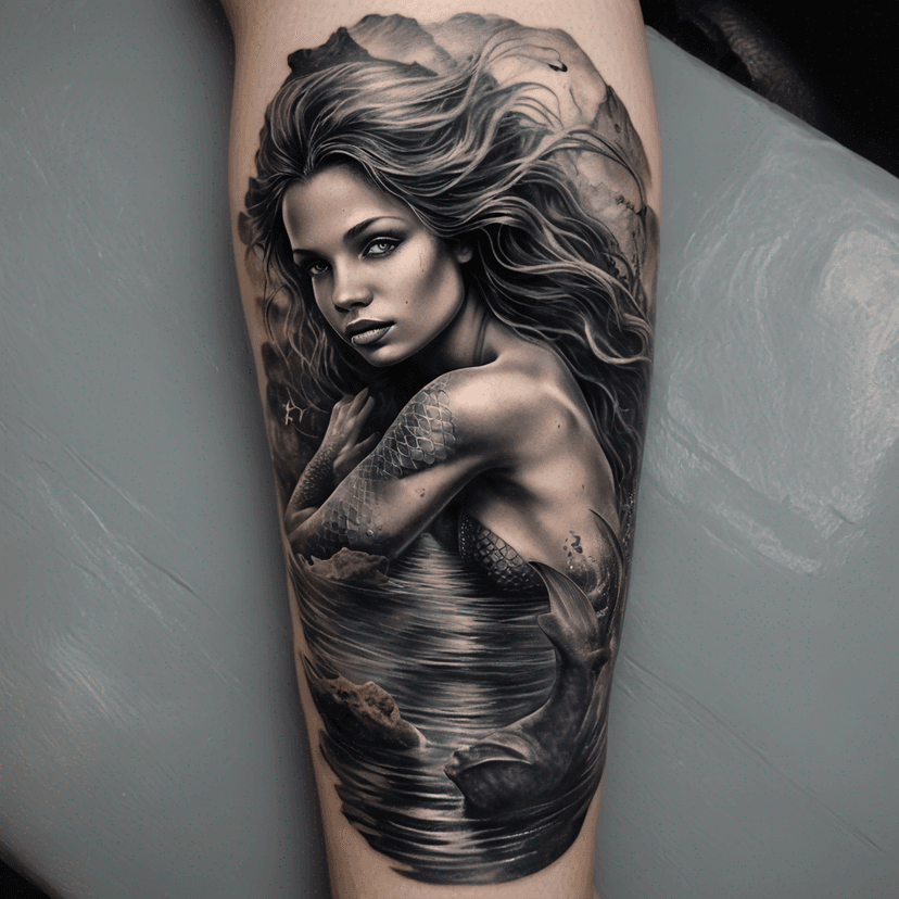 Idea per tatuaggio textured
