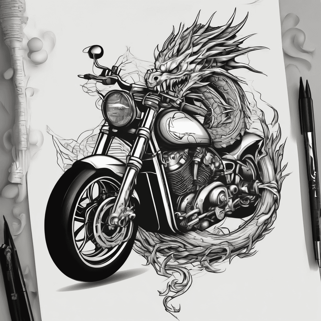Motorcycle with tail of the dragon log