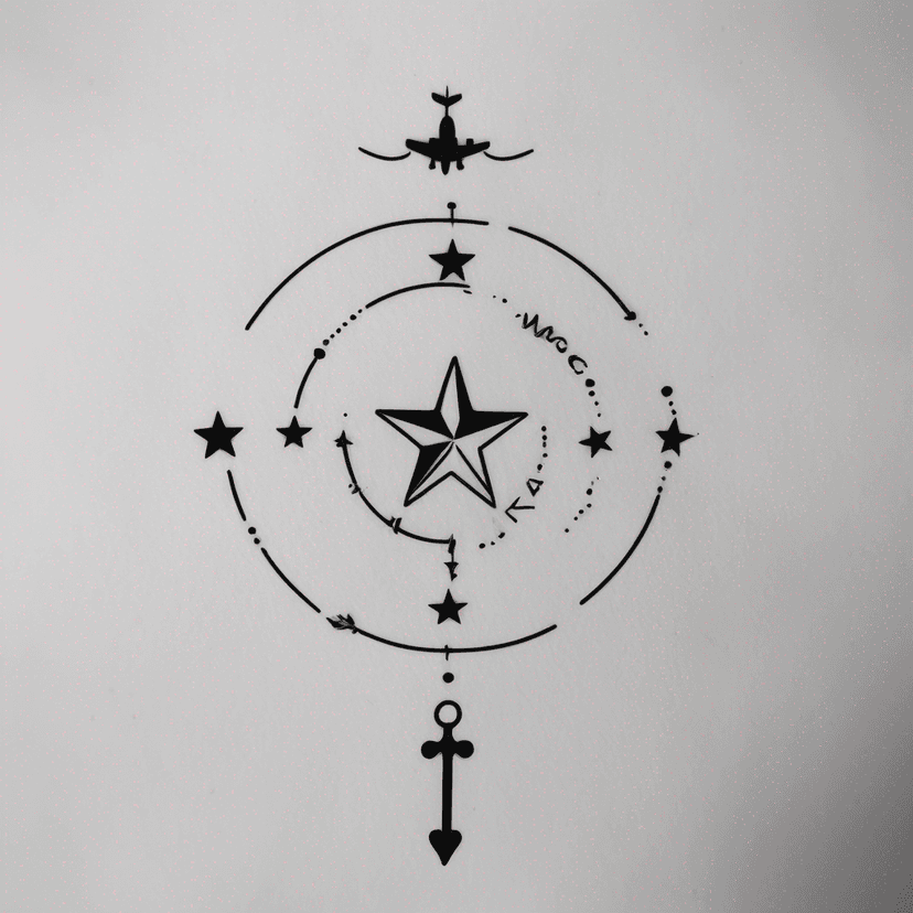 Idée de tatouage space