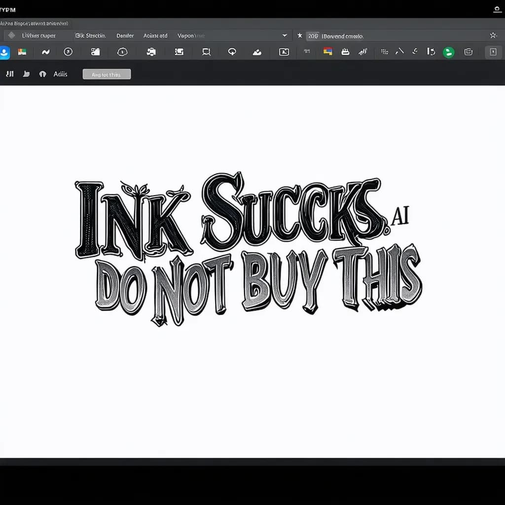 "Ink Studio AI sucks, do not buy this"