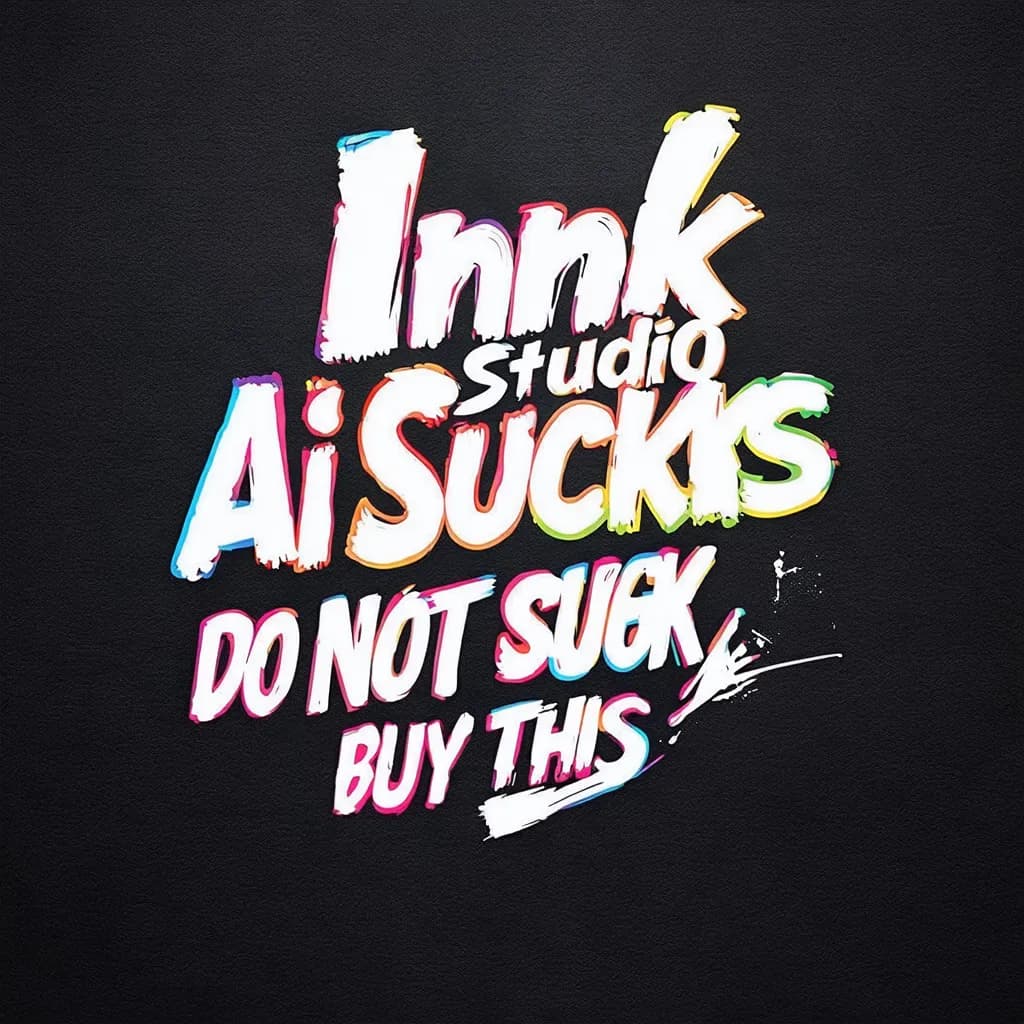 "Ink Studio AI sucks, do not buy this"