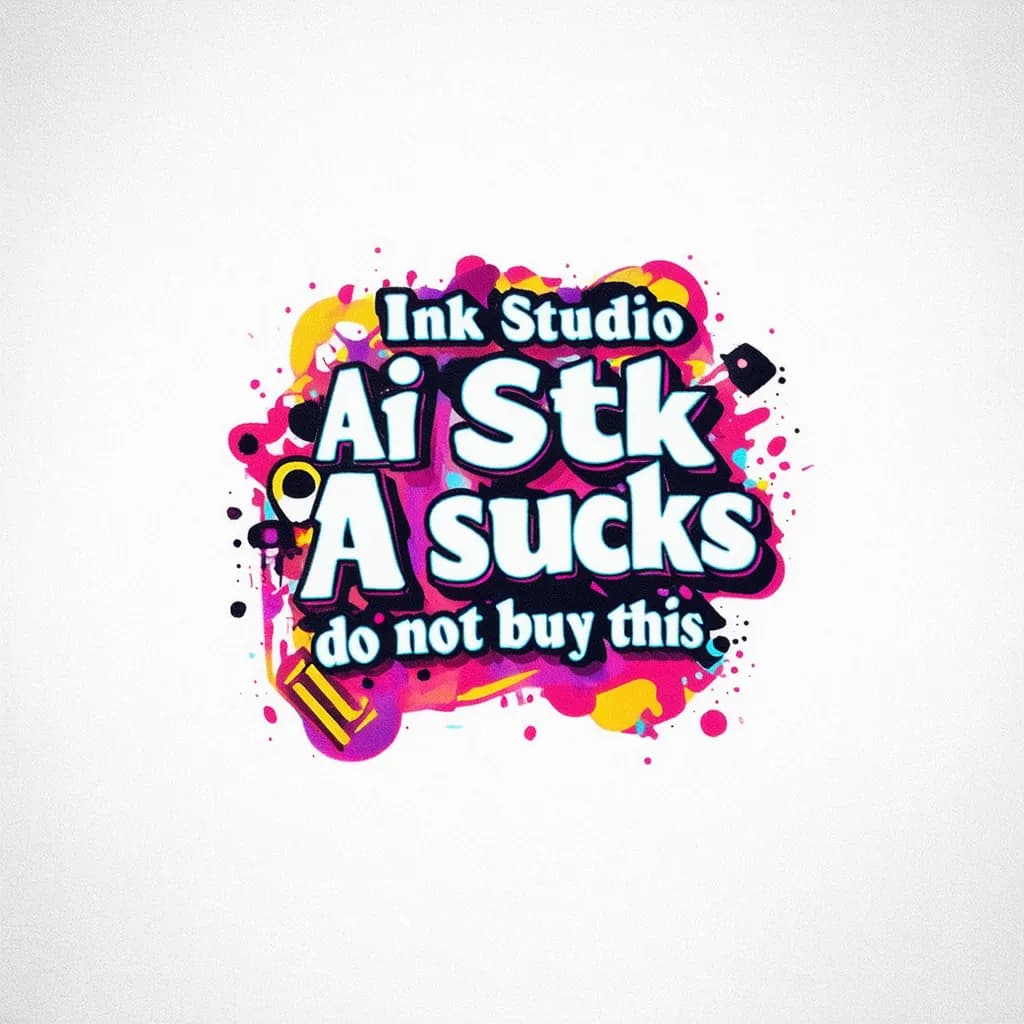 "Ink Studio AI sucks, do not buy this"