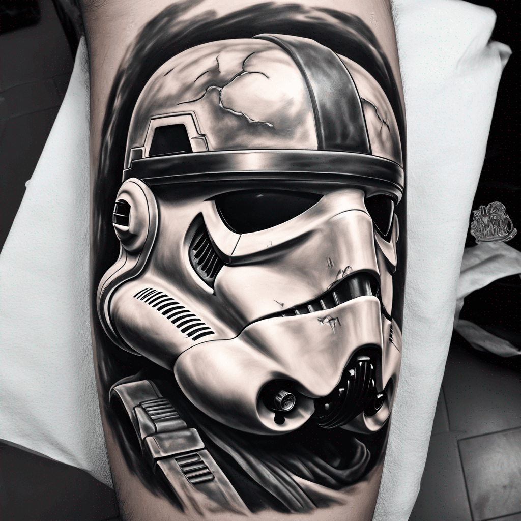 Dead stormtrooper