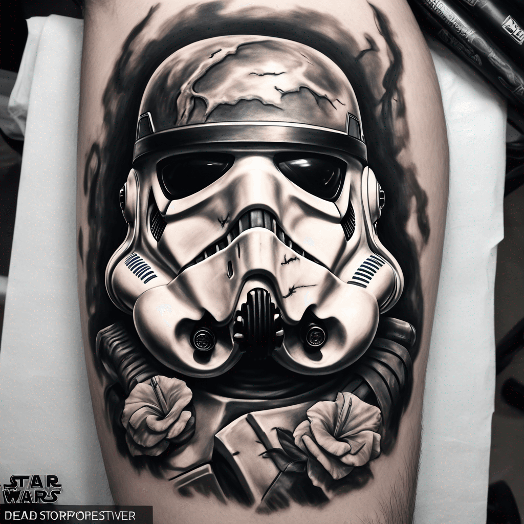 Dead stormtrooper