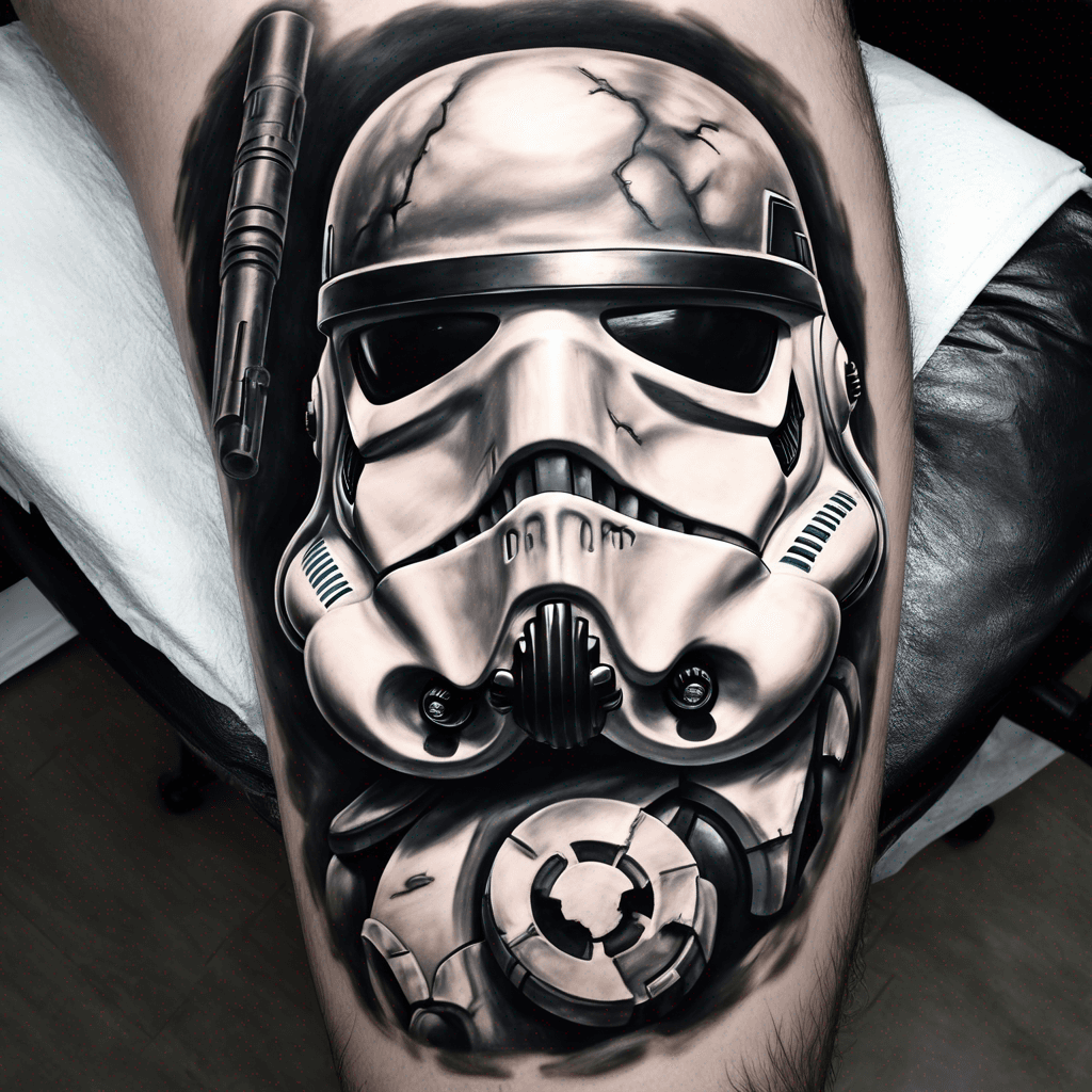 Dead stormtrooper