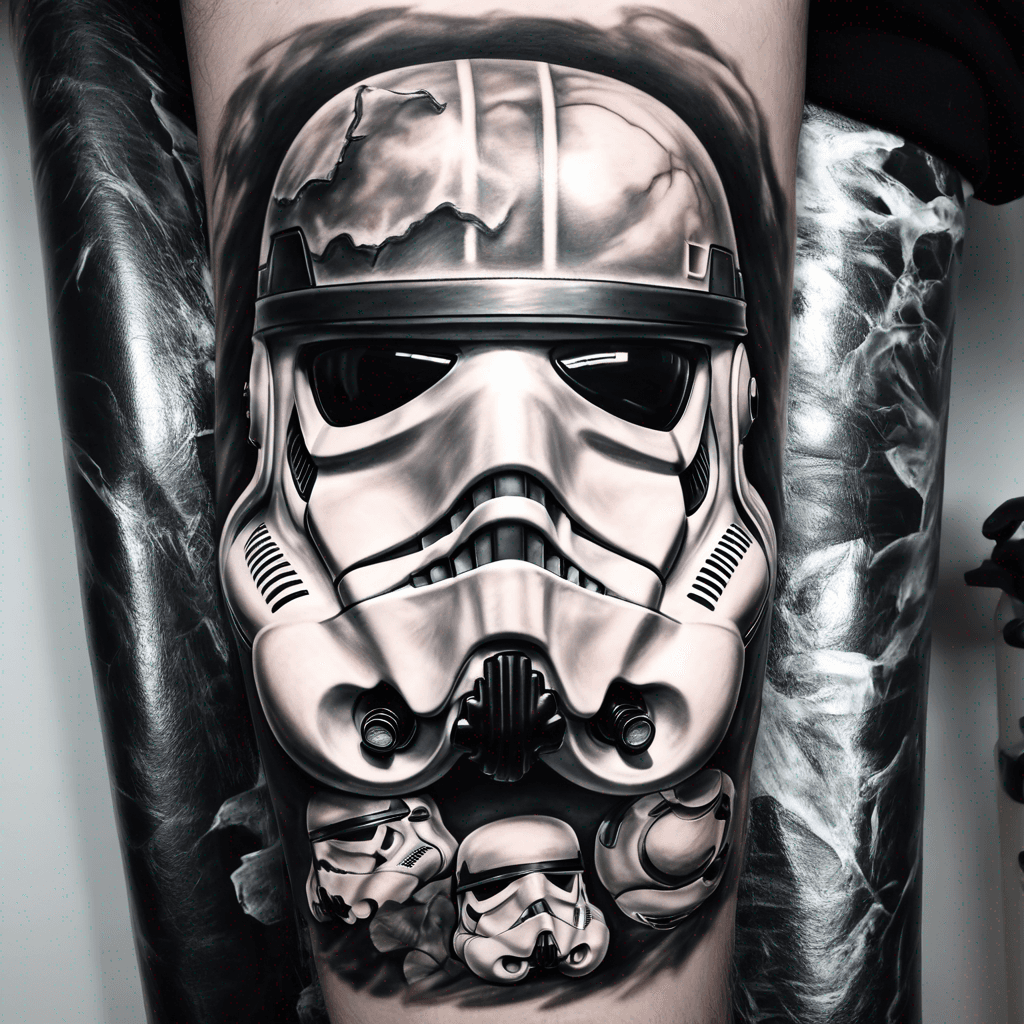 Dead stormtrooper